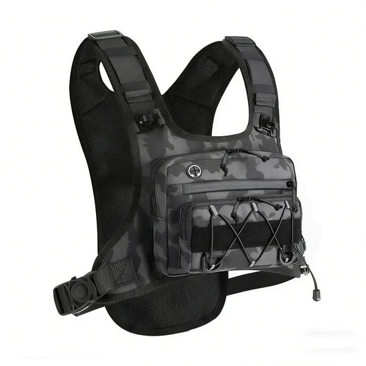 Gilet de course tactique BTM™ – Avec poche d'hydratation de 2 L